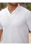 Erkek Slim Fit Waffle Kumaş Patlı ( V ) T-Shirt