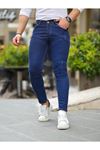 ERKEK SLİM FİT LİKRALI DENİM KOT PANTOLON JEAN