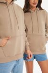 Unisex Oversize Kanguru Cepli Sweatshirt