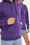 Unisex Oversize Kanguru Cepli Sweatshirt