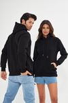 Unisex Oversize Kanguru Cepli Sweatshirt
