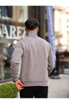 Boğazlı Cepli Üç iplik sweat