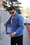 Çıtçıtlı Oversize Kot Ceket