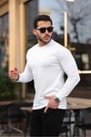 Sıfır Yaka Oversize Sweatshirt