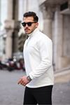 Yarım Fermuarlı Polar Sweatshirt