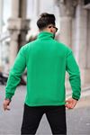 Yarım Fermuarlı Polar Sweatshirt