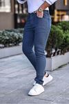 Slim Fit Likralı Erkek Kot Pantolon