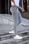 Slim Fit Likralı Erkek Kot Pantolon
