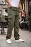 Erkek Kargo Cepli Baggy Pantolon