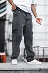 Erkek Kargo Cepli Baggy Pantolon