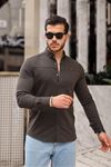 Düz Çıtçıtlı Slim Fit Kot Gömlek