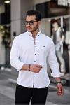 Çıtçıtlı Slim Fit Kot Gömlek