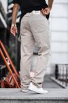 Erkek Kargo Cep Baggy Pantolon
