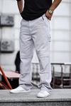 Erkek Kargo Cep Baggy Pantolon