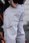 Erkek Kargo Cep Baggy Pantolon