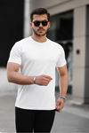 Erkek Slim Fit Baskısız T-Shirt