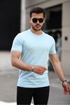 Erkek Slim Fit Baskısız T-Shirt