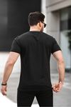 Erkek Slim Fit Baskısız T-Shirt