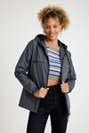 Kadın Içi Astarlı Suya Dayanıklı Kapüşonlu Yağmurluk