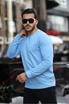 Erkek Kompakt Pamuklu Slim Fit Sweatshirt