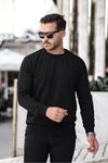 Erkek Kompakt Pamuklu Slim Fit Sweatshirt