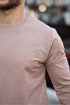 Erkek Kompakt Pamuklu Slim Fit Sweatshirt
