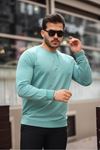 Erkek Kompakt Pamuklu Slim Fit Sweatshirt