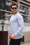 Erkek Kompakt Pamuklu Slim Fit Sweatshirt