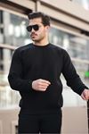 Erkek Oversize Üç Iplik Kompakt Pamuklu Sweatshirt
