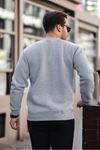Erkek Oversize Üç Iplik Kompakt Pamuklu Sweatshirt