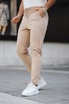 Erkek Dokuma Lastikli Jogger Pantolon