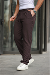 Erkek Trend Beli Lastikli Bol Paça Baggy Pantolon