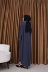 Kadın Trend Basic Uzun Kollu Füme Namaz Elbisesi