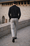 Erkek Smart Casual Siyah Nubuk Ceket