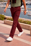 Erkek Relax Fit Kiremit Baggy Kargo Pantolon