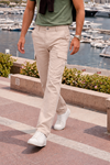 Erkek Relax Fit Bej Baggy Kargo Pantolon