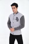Bomber Yaka Fit Polar Kolej Ceket