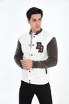 Bomber Yaka Fit Polar Kolej Ceket
