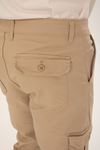 ERKEK BEL KEMERLİ KÖRÜKLÜ JOGGER PAÇA LASTİKLİ PANTOLON