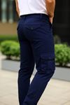 ERKEK BEL KEMERLİ KÖRÜKLÜ JOGGER PAÇA LASTİKLİ PANTOLON