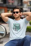 Baskılı Sıfır Yaka T-Shirt