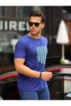 Baskılı Sıfır Yaka T-Shirt