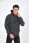 Erkek Oversize Kanguru Cep Sweatshirt