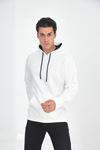 Erkek Oversize Kanguru Cep Sweatshirt