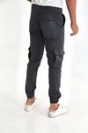 Erkek Paraşüt Kumaş Tarz Cepli Paça Ve Bel Lastikli Jogger Spor Pantolon