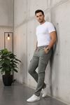 ERKEK KÖRÜKLÜ JOGGER PAÇA LASTİKSİZ PANTOLON