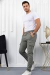 ERKEK KÖRÜKLÜ JOGGER PAÇA LASTİKSİZ PANTOLON