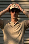 Erkek Klasik Slim Fit Krem Polo Yaka Tişört
