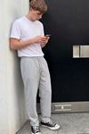 Erkek Comfort Fit Bol Paça A.Gri Baggy Pantolon