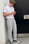 Erkek Comfort Fit Bol Paça A.Gri Baggy Pantolon